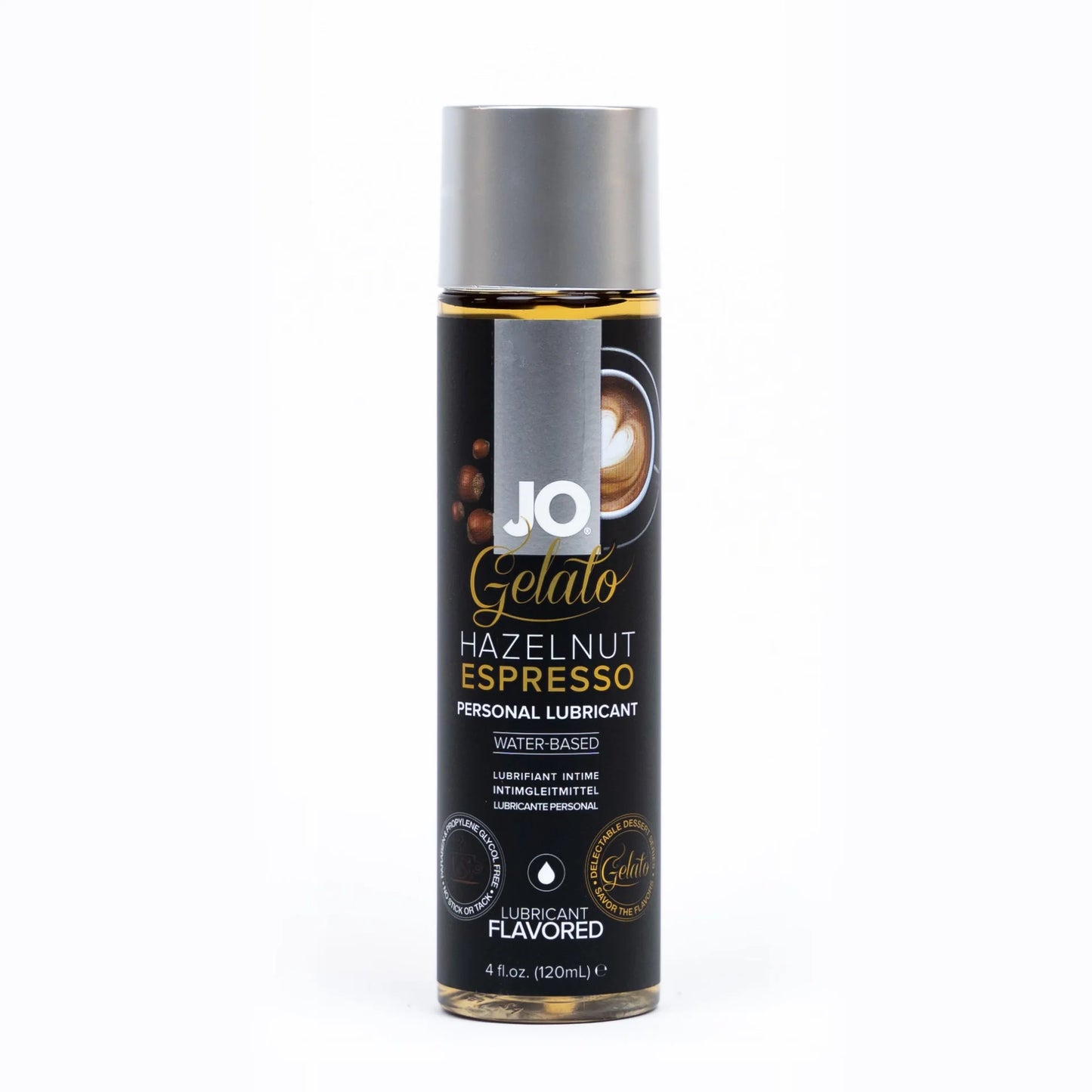 JO Lubricant Gelato Hazelnut Espresso flavor