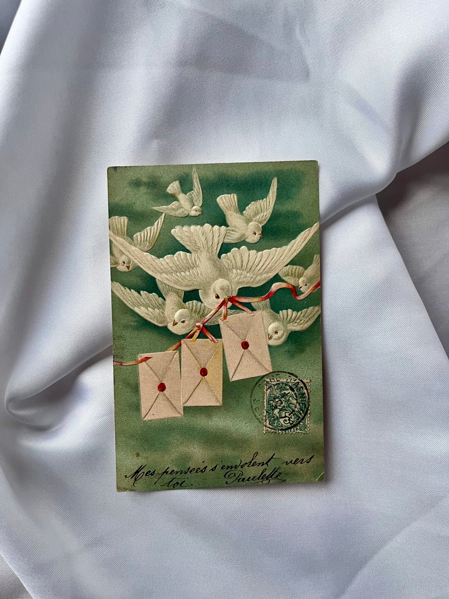 Paulette's thoughts - Postcard