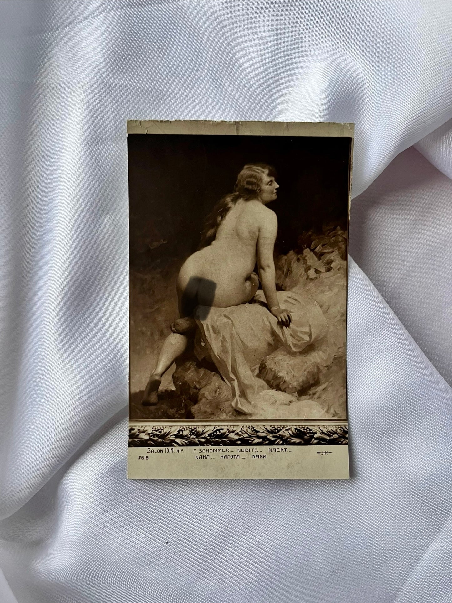 Nudité - Carte postale