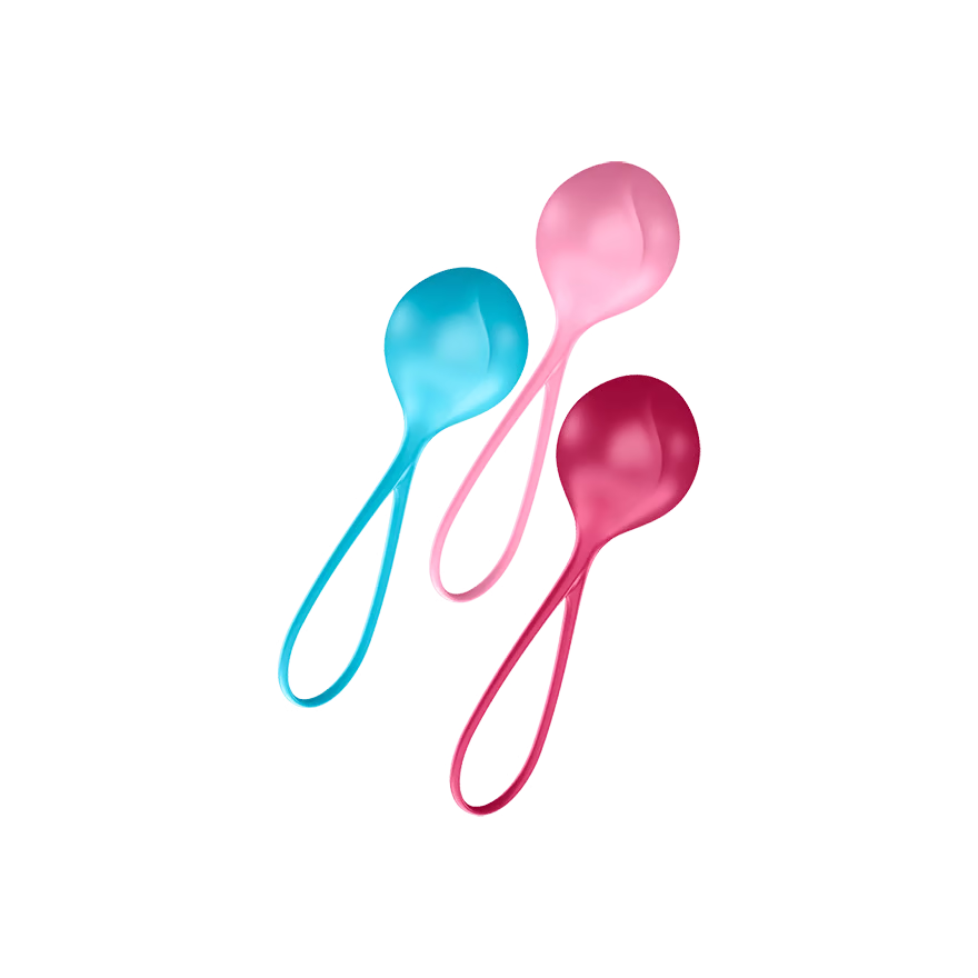 Satisfyer Strengthening Balls – Kegel Balls – Multicolour