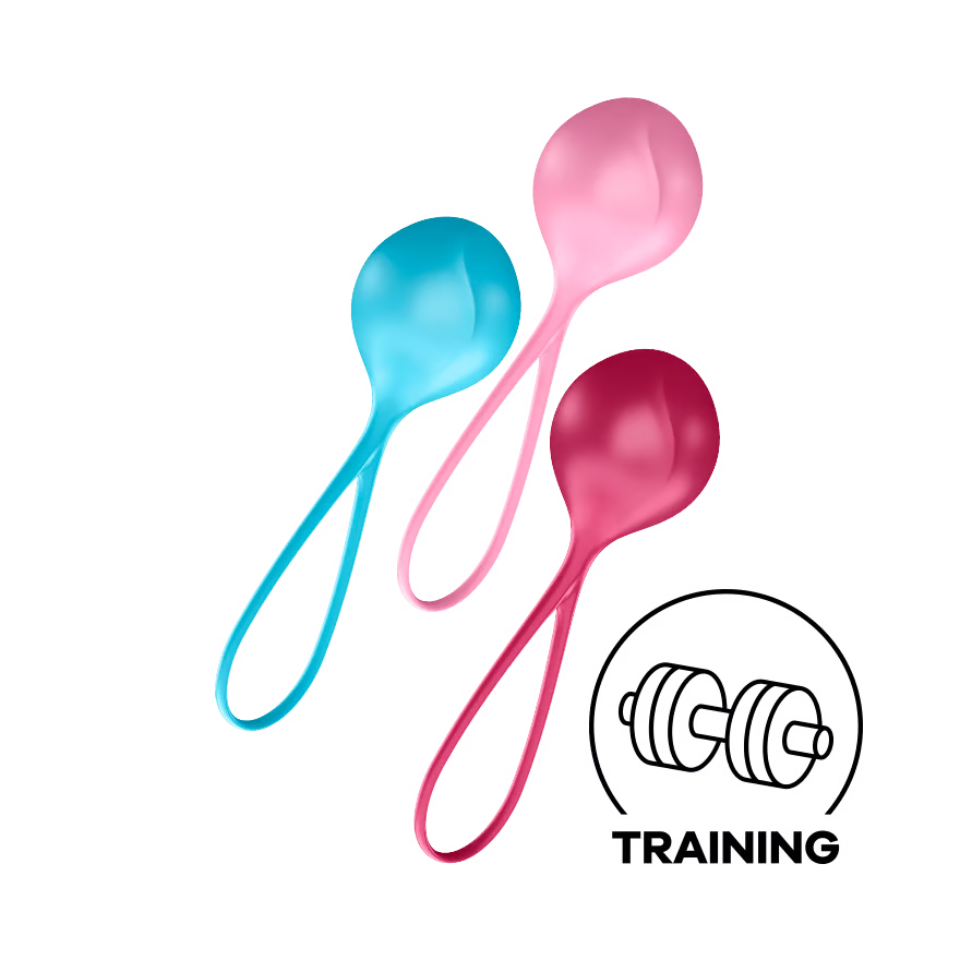 Satisfyer Strengthening Balls – Kegel Balls – Multicolour