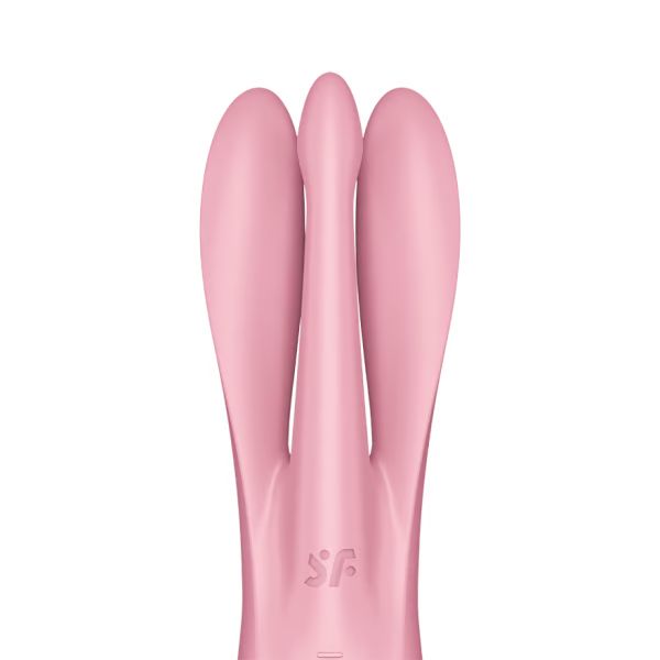 a close up of Threesome 1 on a black background
