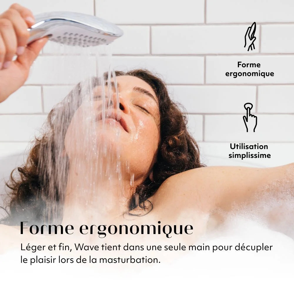 Wave - Shower Head in Chrome