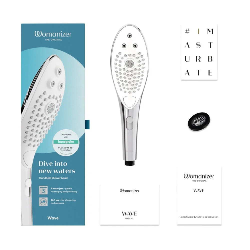 Wave - Shower Head in Chrome
