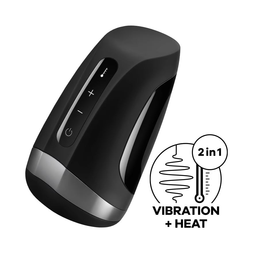 man heat vibration satisfyer