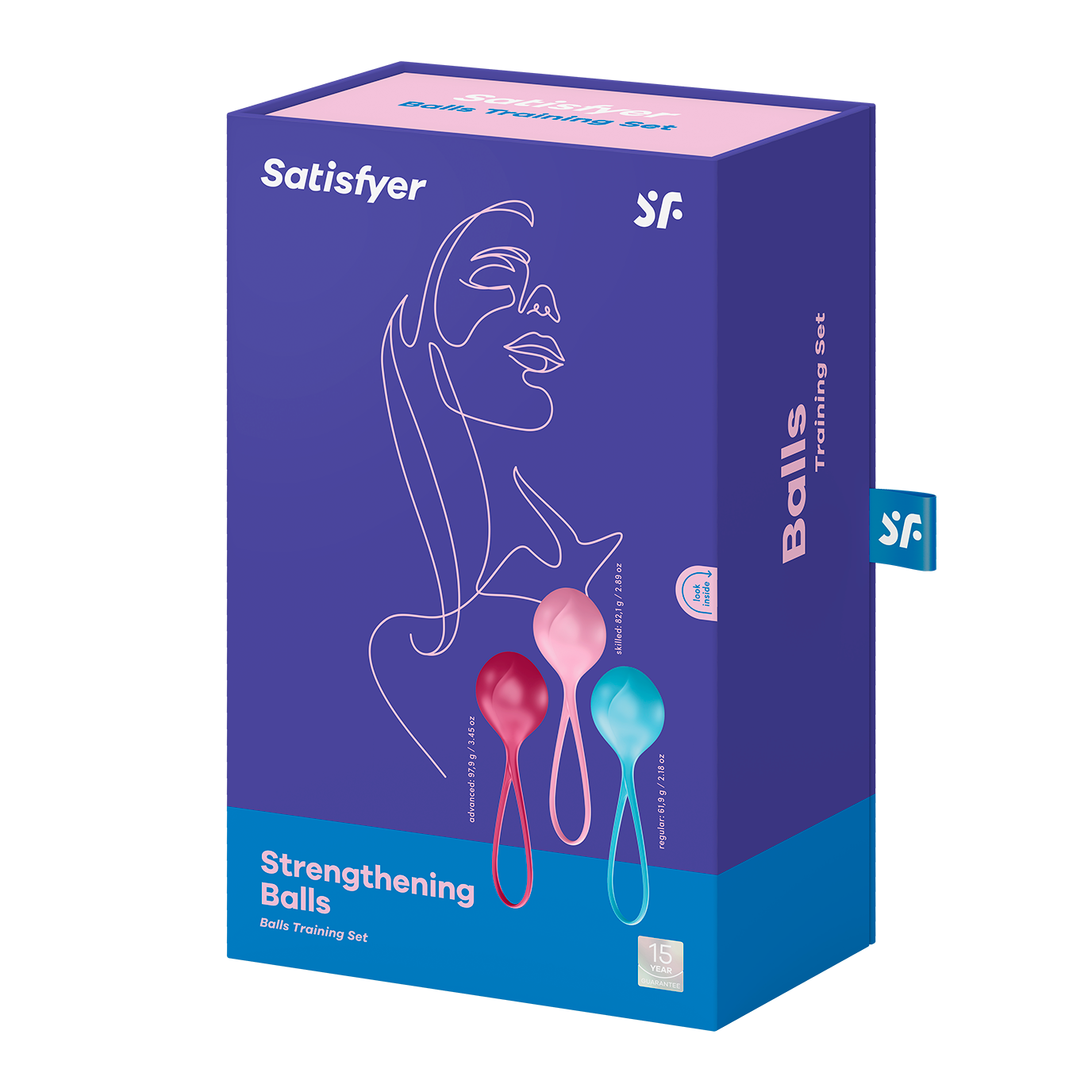 Satisfyer Strengthening Balls – Kegel Balls – Multicolour
