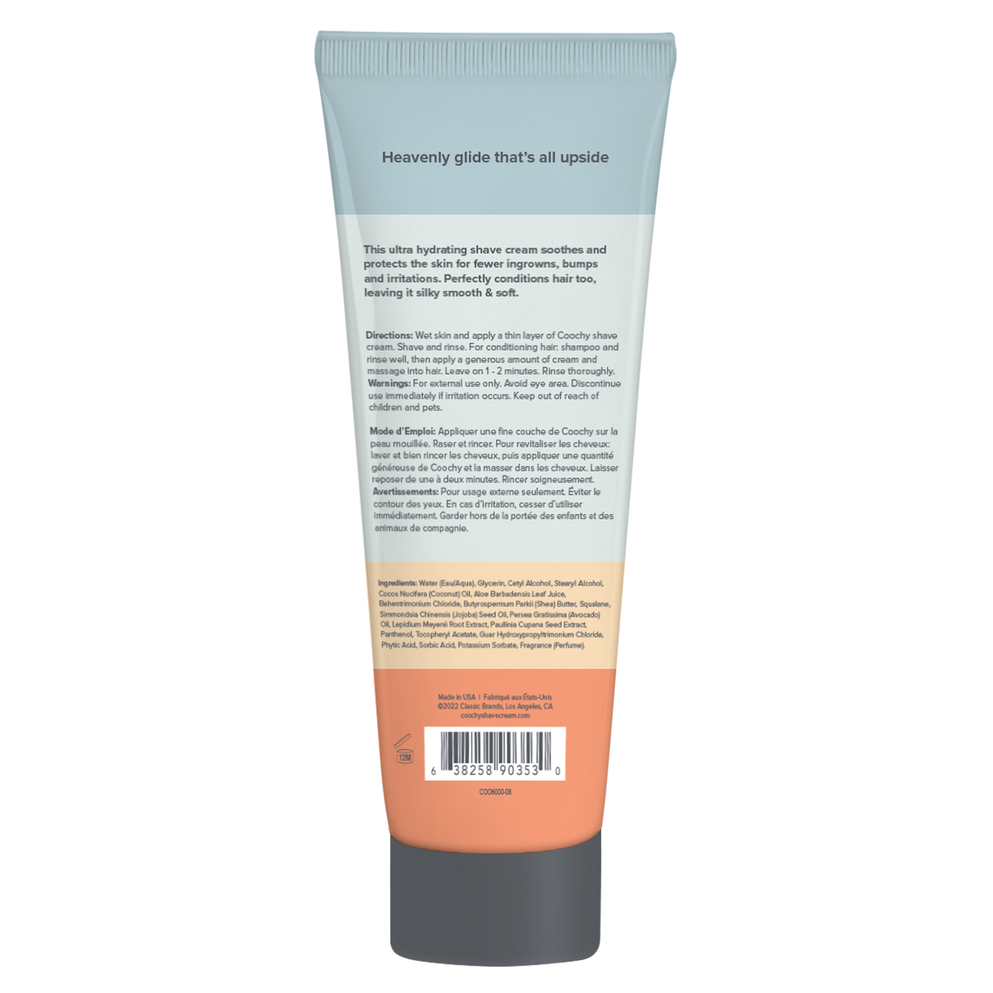 ULTRA Ultra Moisturizing Shave Cream with Mango and Coconut 8.5 oz