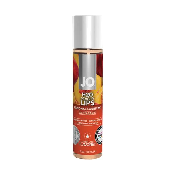 JO H2O Peachy Lips Flavored Lubricant 1oz
