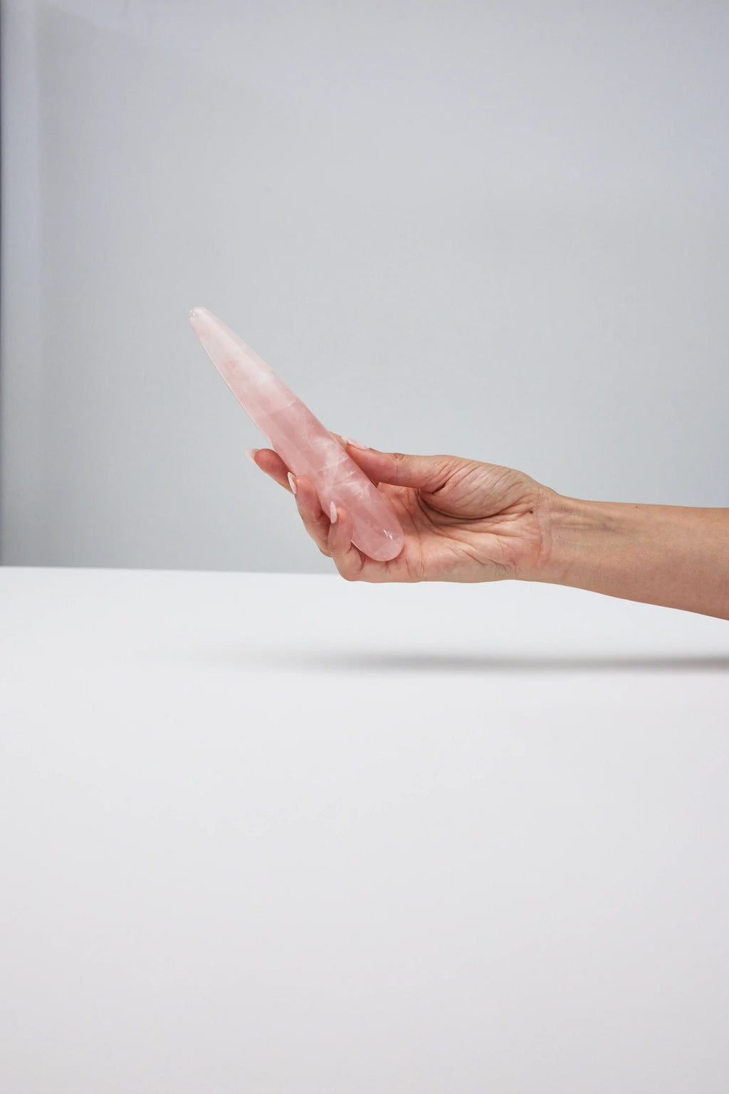 Heart Slim - Quartz Dildo