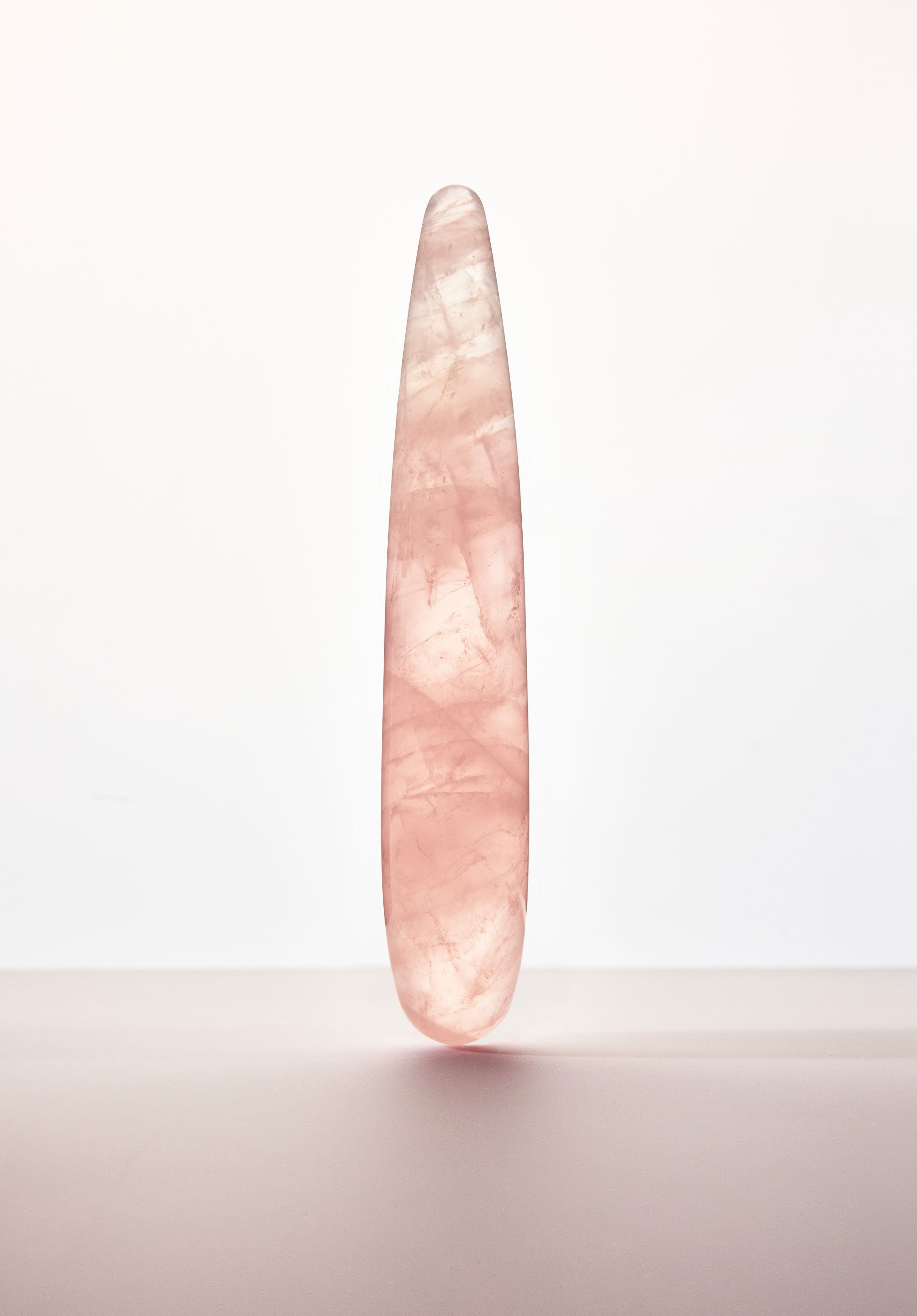 Heart Slim - Quartz Dildo