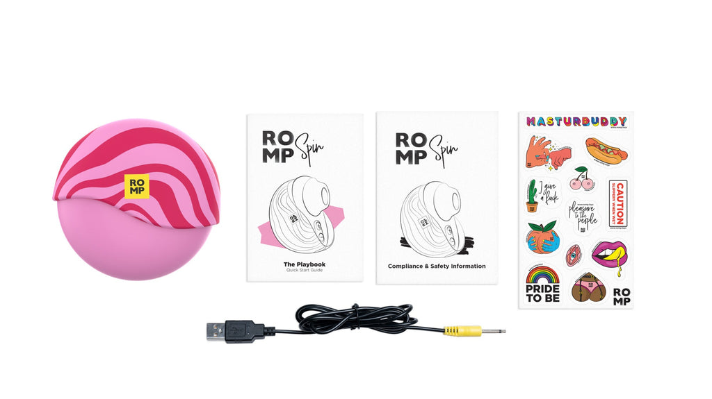Spin - Stimulateur clitoridien Pleasure Air compact de voyage par ROMP