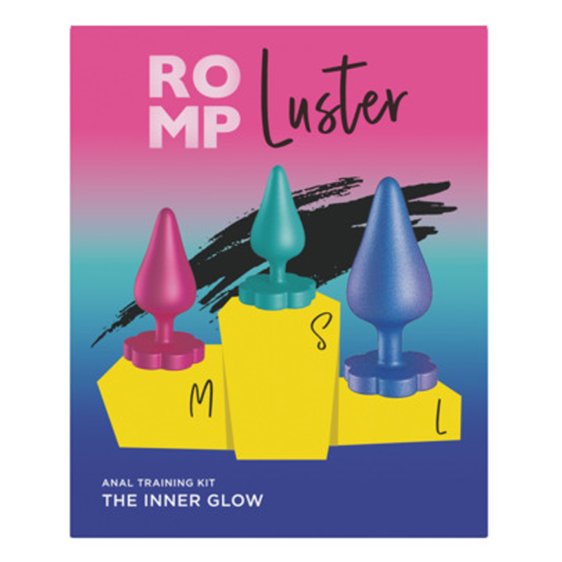 Luster - Coffret de 3 plugs anaux pour débutant·e·s par ROMP