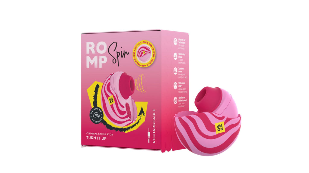 Spin - Stimulateur clitoridien Pleasure Air compact de voyage par ROMP