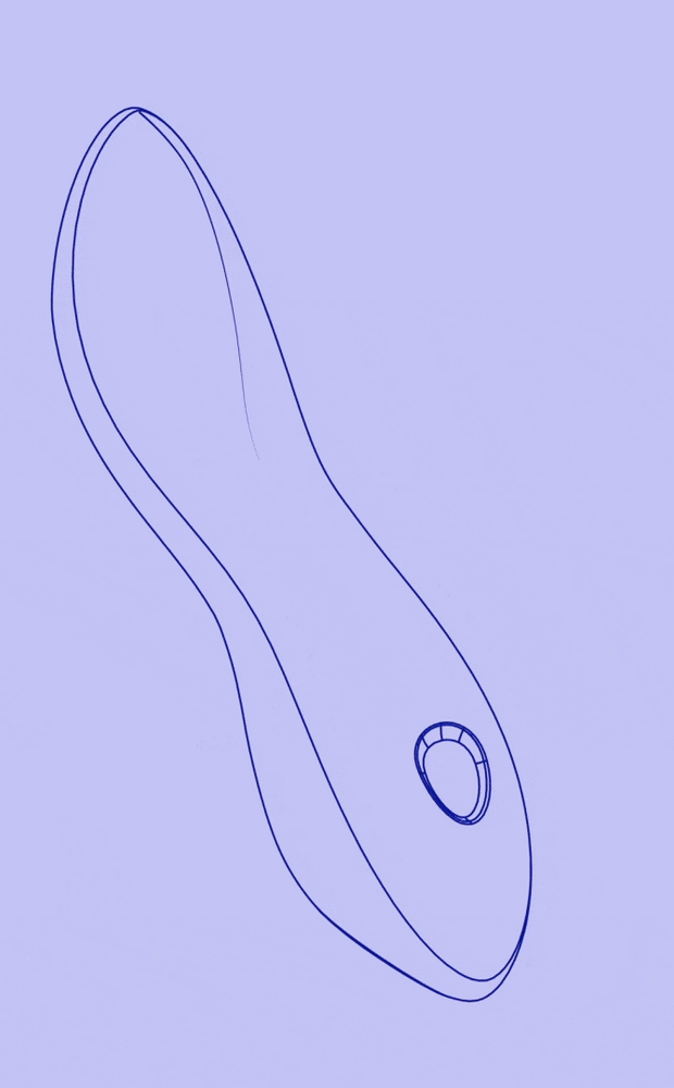 Dip – Vibrateur polyvalent par Dame