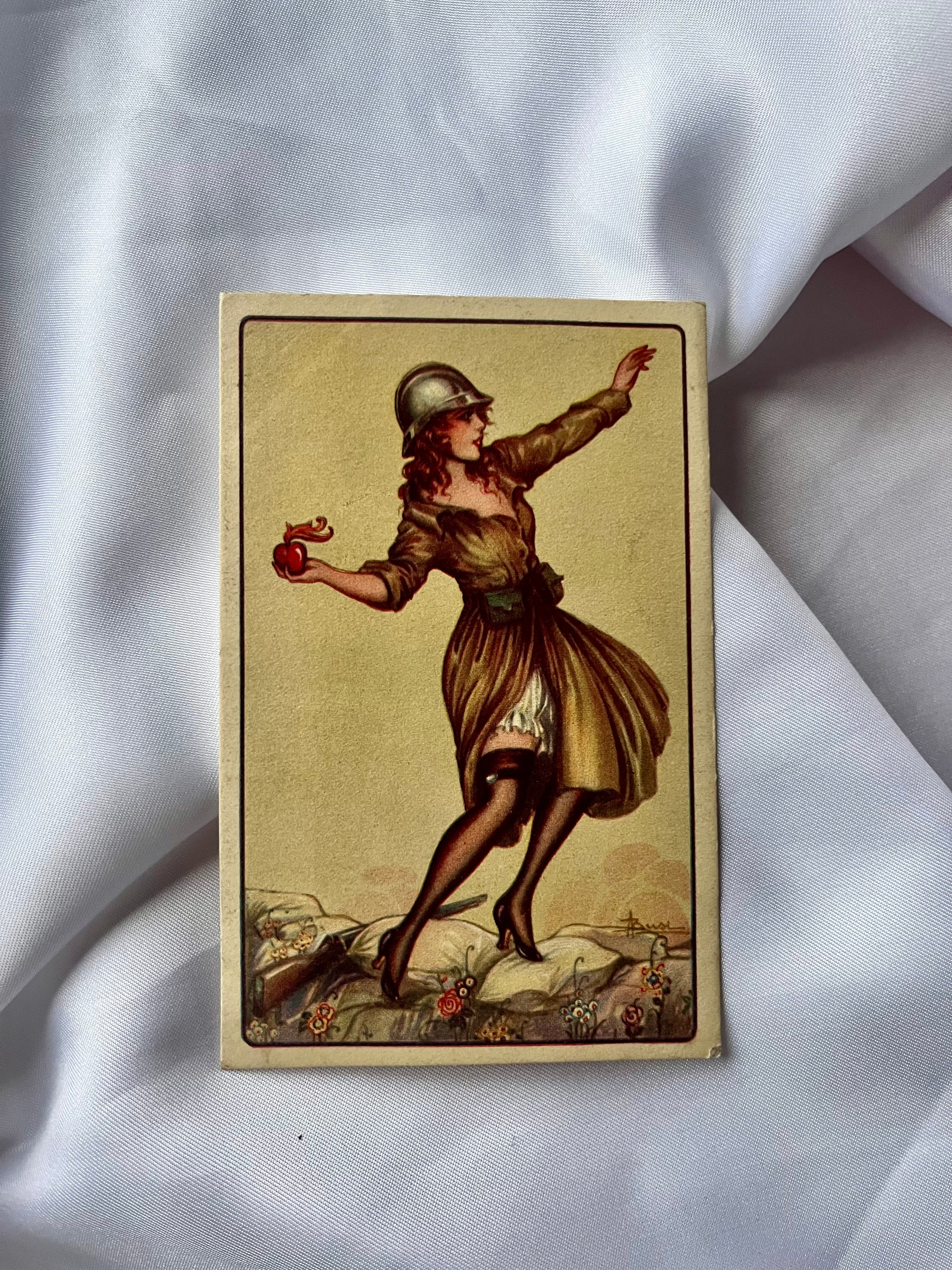 Fighting Heart- Postcard