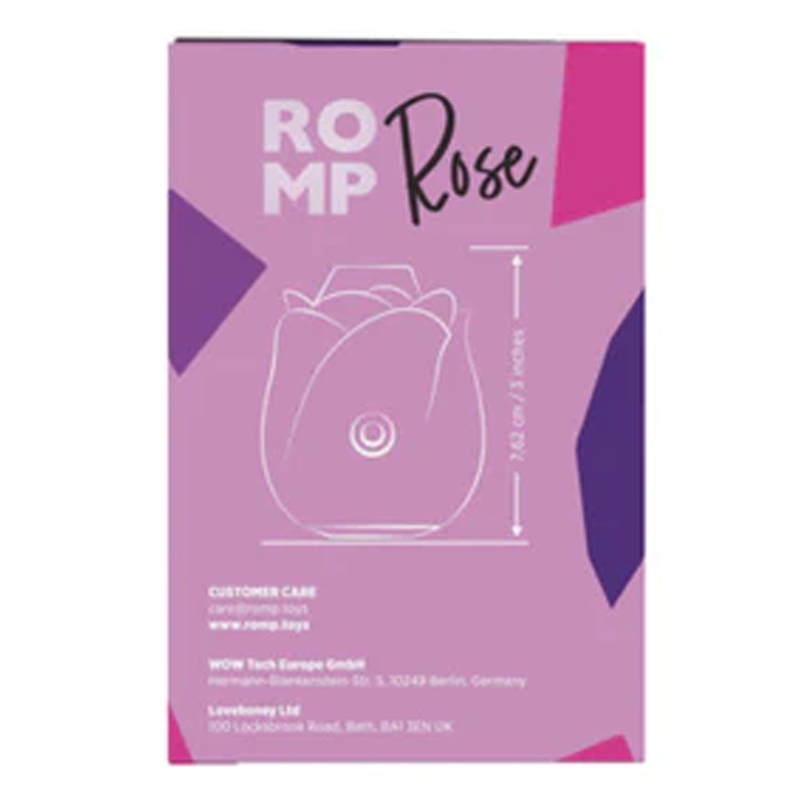 Rose 2.0 - Stimulateur clitoridien Pleasure Air nouvelle génération par ROMP