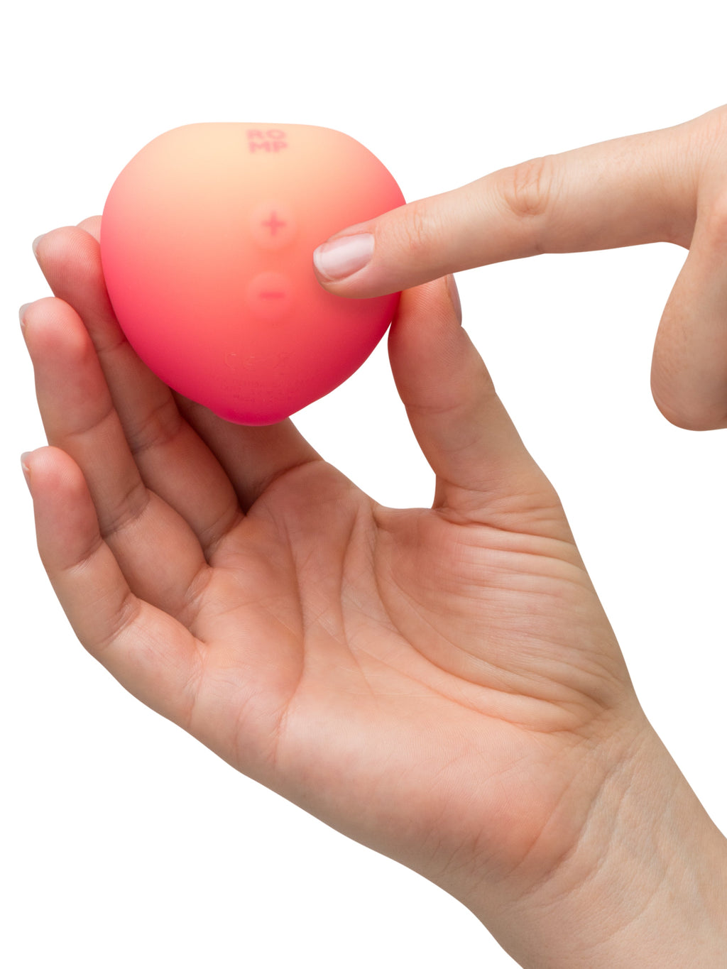 Pink Peach - Stimulateur clitoridien Pleasure Air en forme de pêche par ROMP