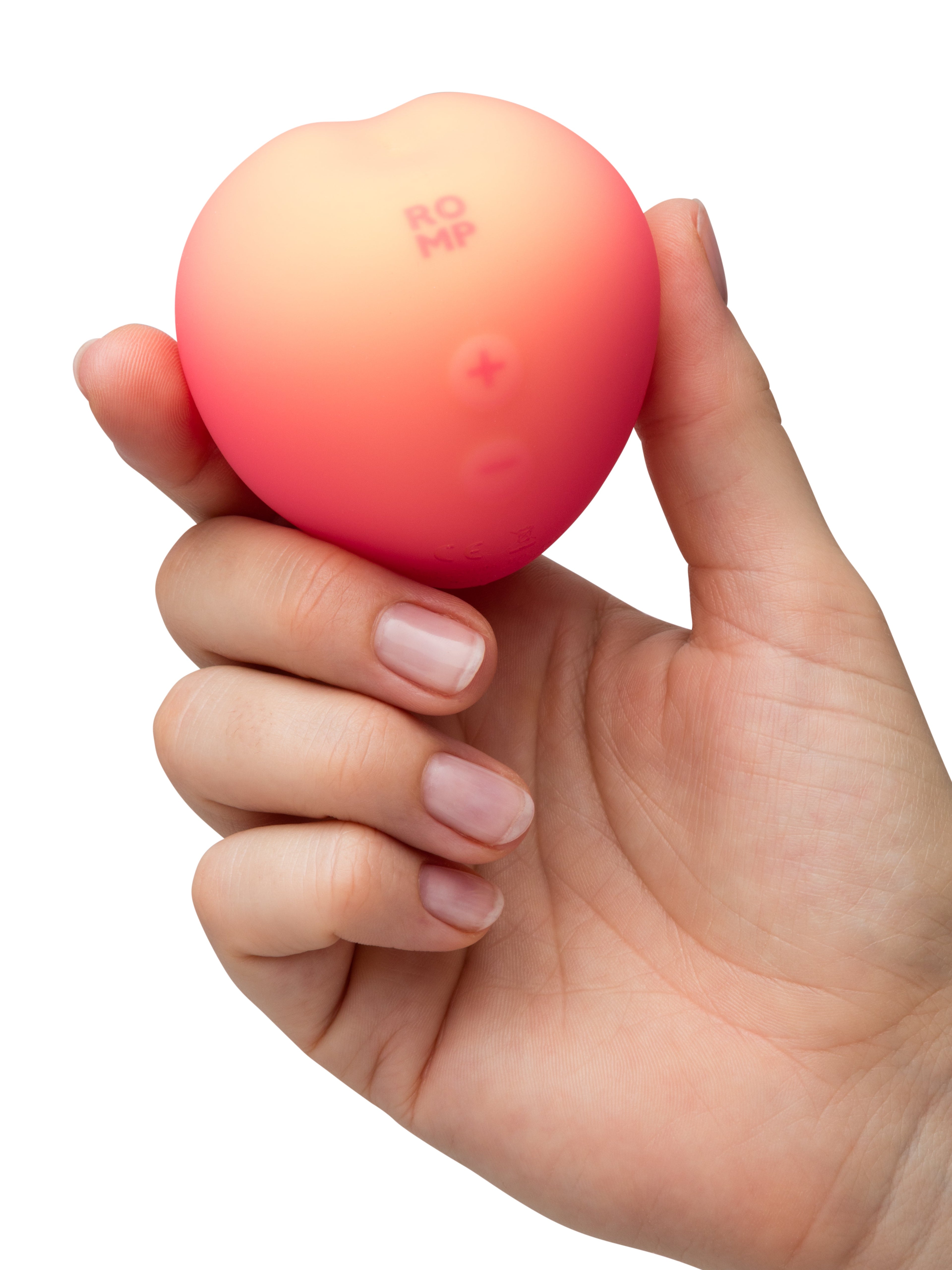 Pink Peach - Stimulateur clitoridien Pleasure Air en forme de pêche par ROMP