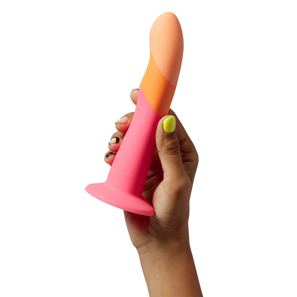 Dizi - Dildo en silicone 18 cm pour stimulation G-spot et P-spot par ROMP