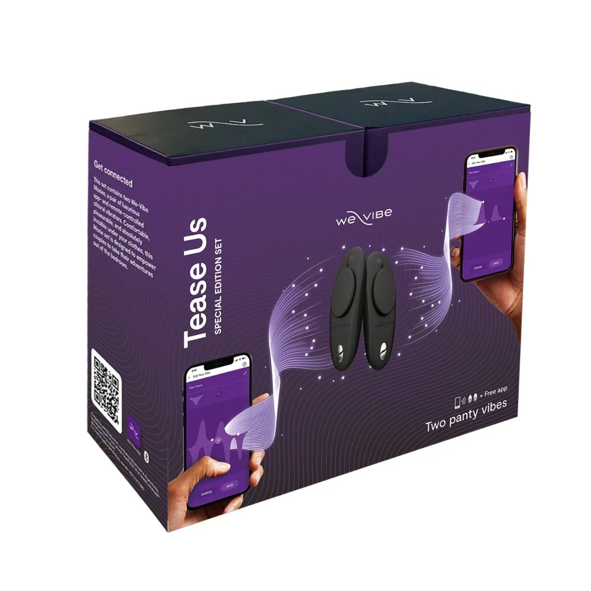 Tease Us Set – Dual Moxie+ Wearable Vibrator Kit by We-Vibe