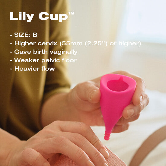 LILY CUP B – Coupe menstruelle taille B par Intimina
