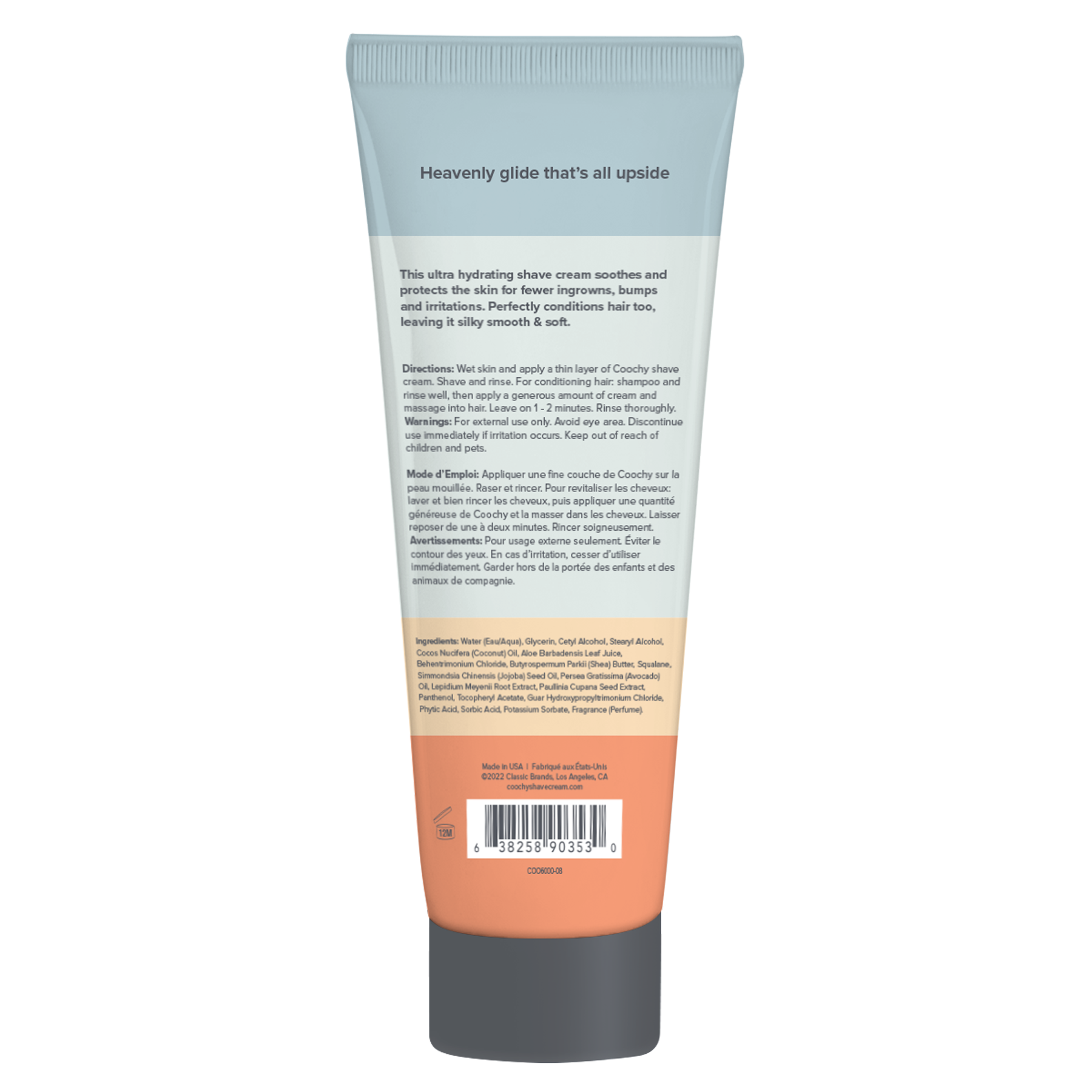 ULTRA Ultra Moisturizing Shave Cream with Mango and Coconut 8.5 oz