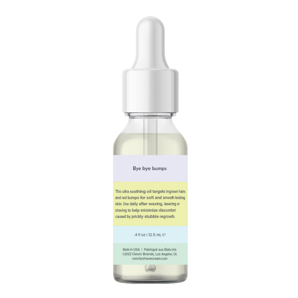 Huile pour poils  incarnés ultra apaisante citronnelle et citron vert .4oz
