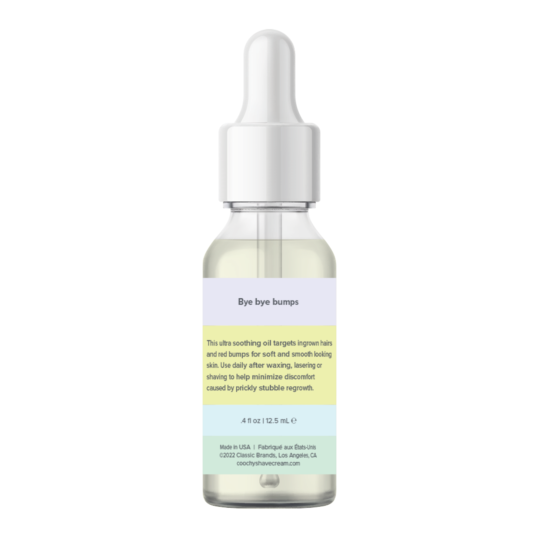 Huile pour poils  incarnés ultra apaisante citronnelle et citron vert .4oz