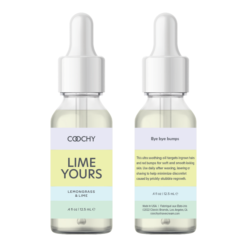 Huile pour poils  incarnés ultra apaisante citronnelle et citron vert .4oz