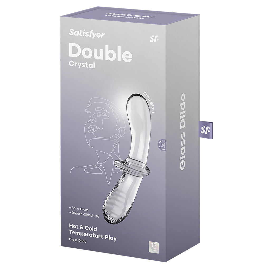 glass dildo plug in box 