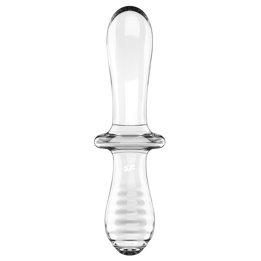 Double Crystal – Glass Dildo by Satisfyer