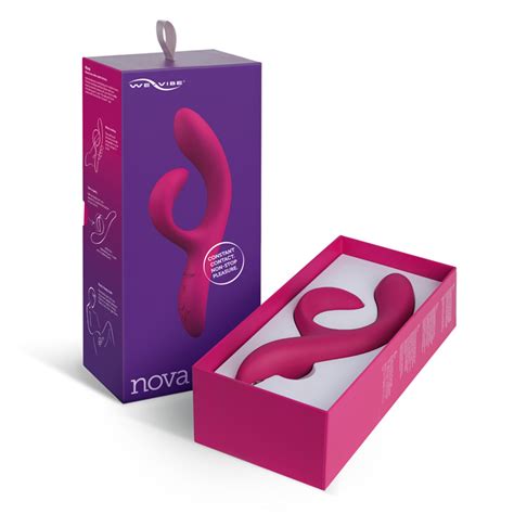 a box with a Nova 2 vibrator 